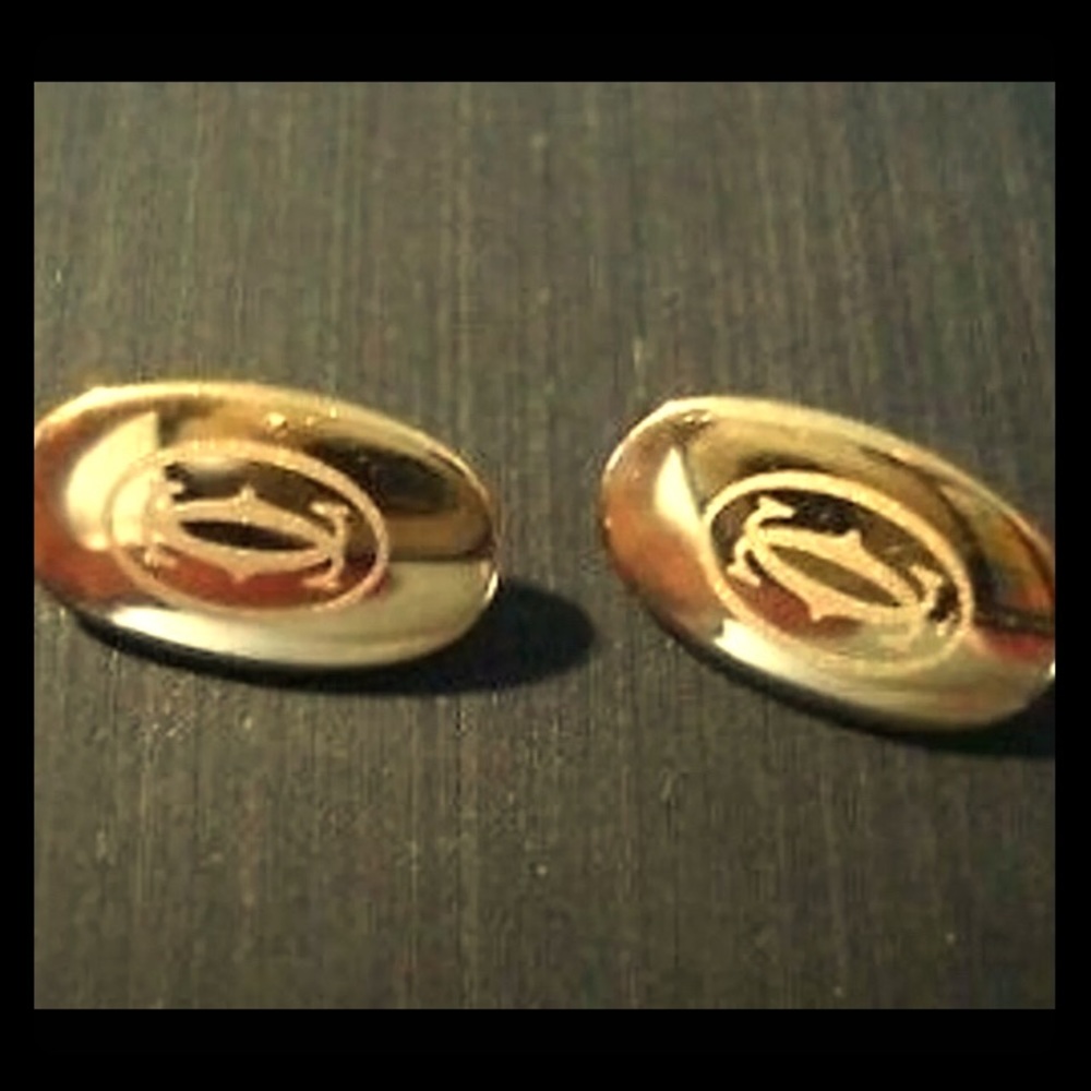 AUTHENTIC CARTIER NOSE PADS IN GOLD